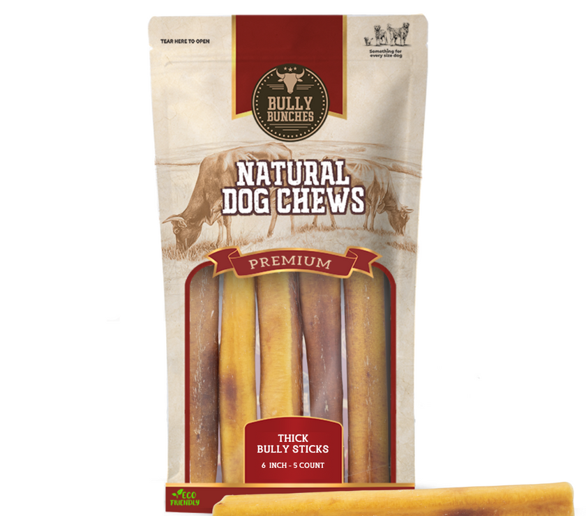 6 Inch Thick Bully Stick