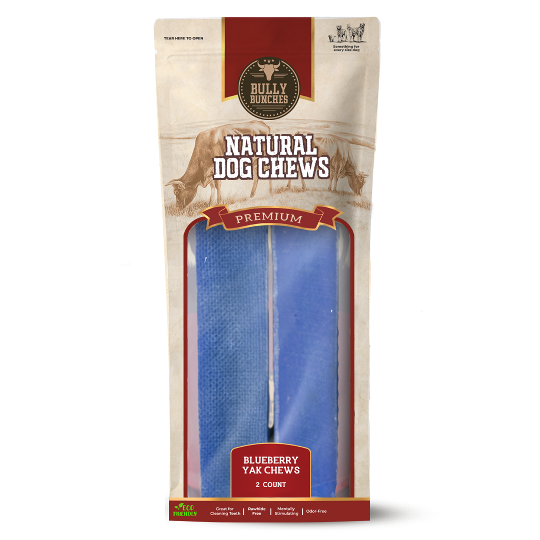 Blueberry Himalayan Yak Chew (MEDIUM) - 2 Pack / Case of 10
