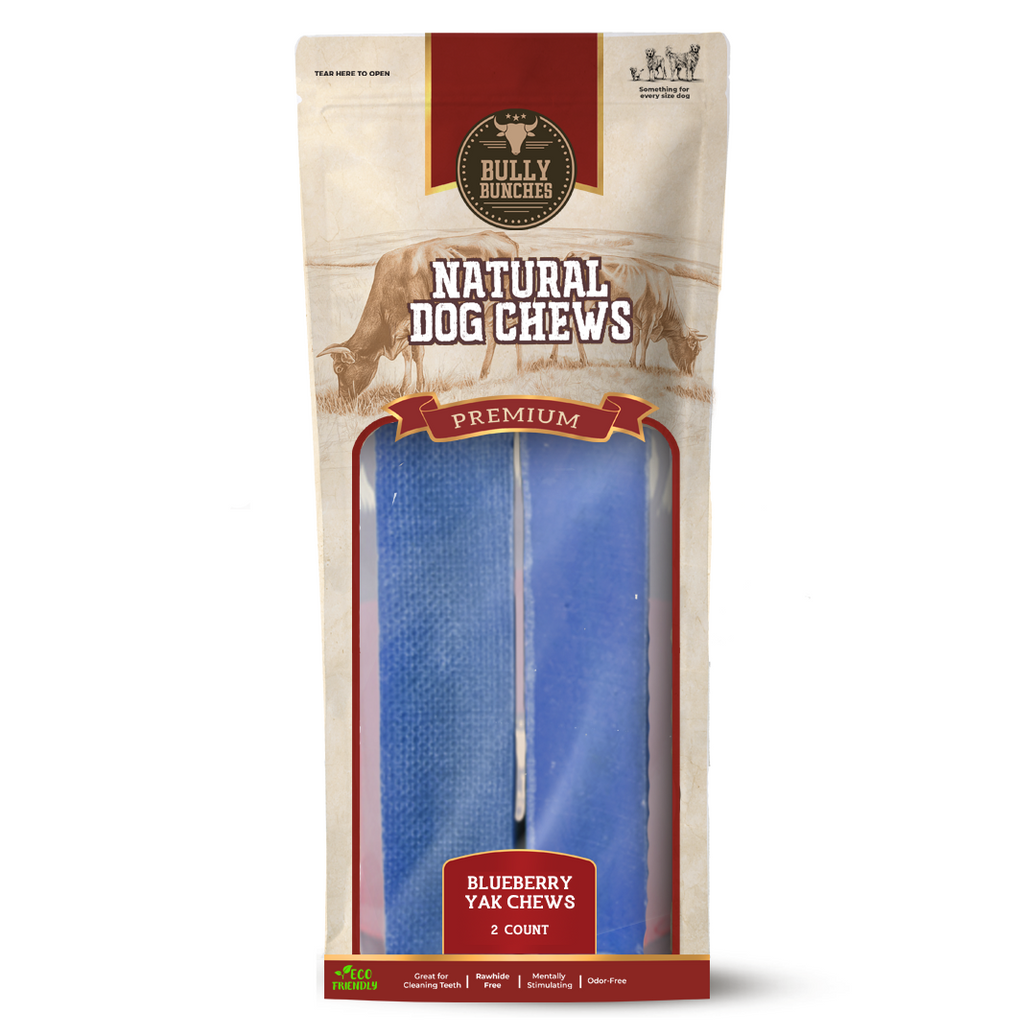 Blueberry Himalayan Yak Chew (MEDIUM) - 2 Pack / Case of 10