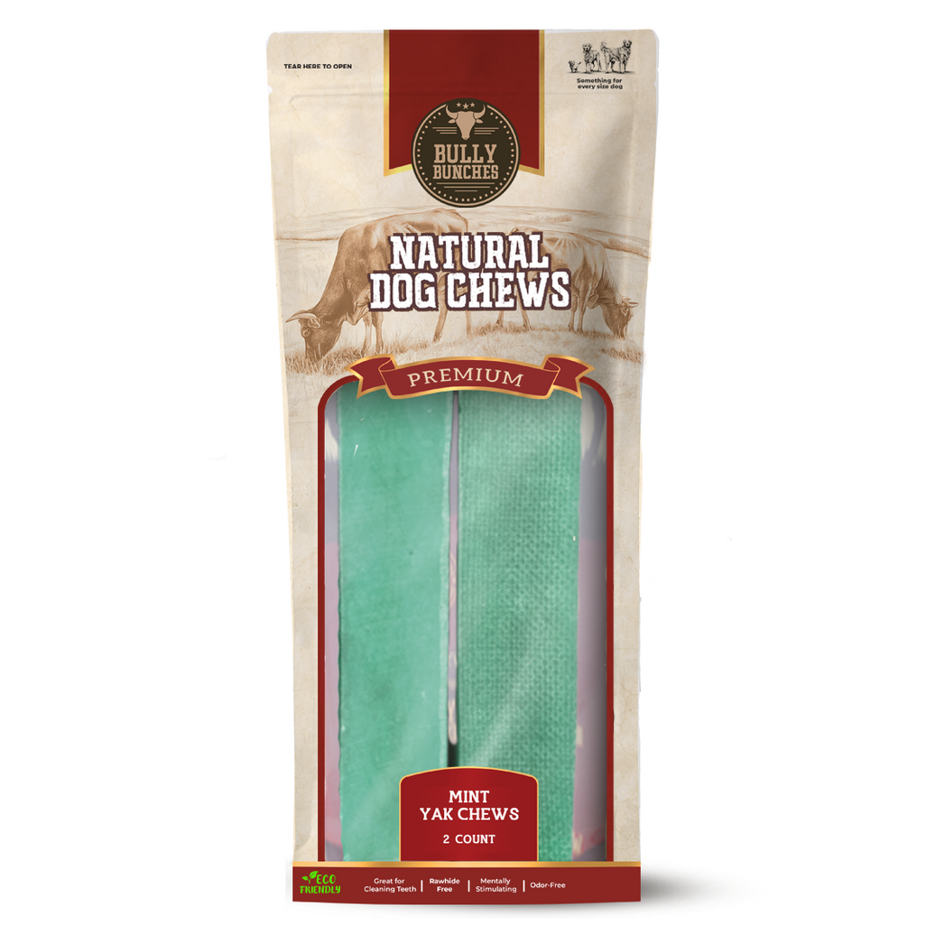 Mint Himalayan Yak Chew (MEDIUM) - 2 Pack / Case of 10