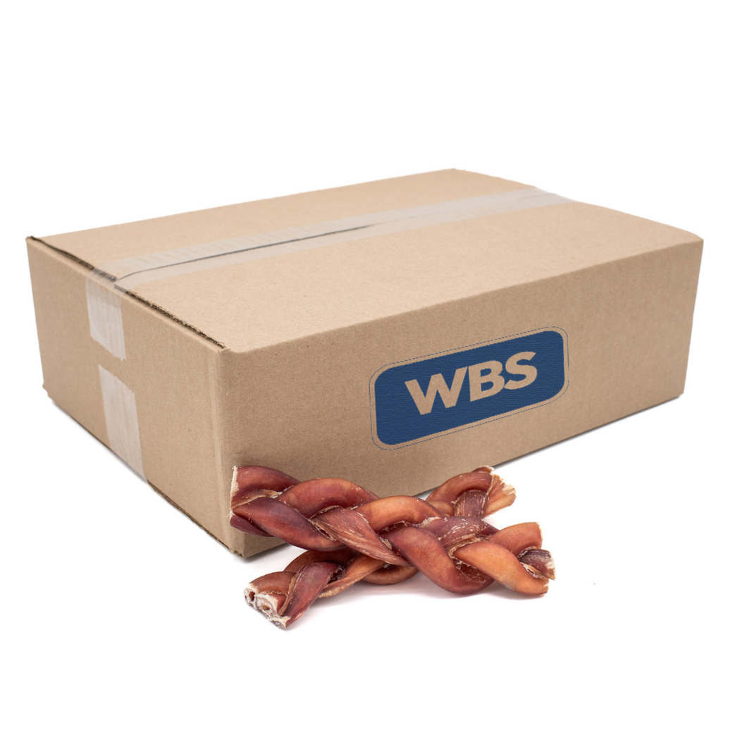 6 Inch Jumbo Braided Bully Stick