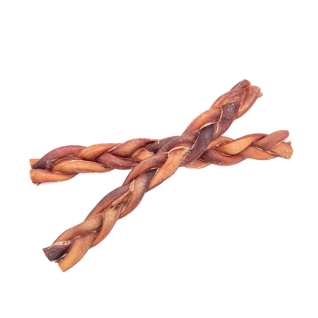 12 Inch Braided Bully Stick