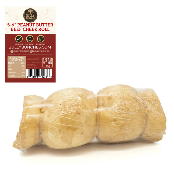 5-6 Inch Peanut Butter Cheek Roll