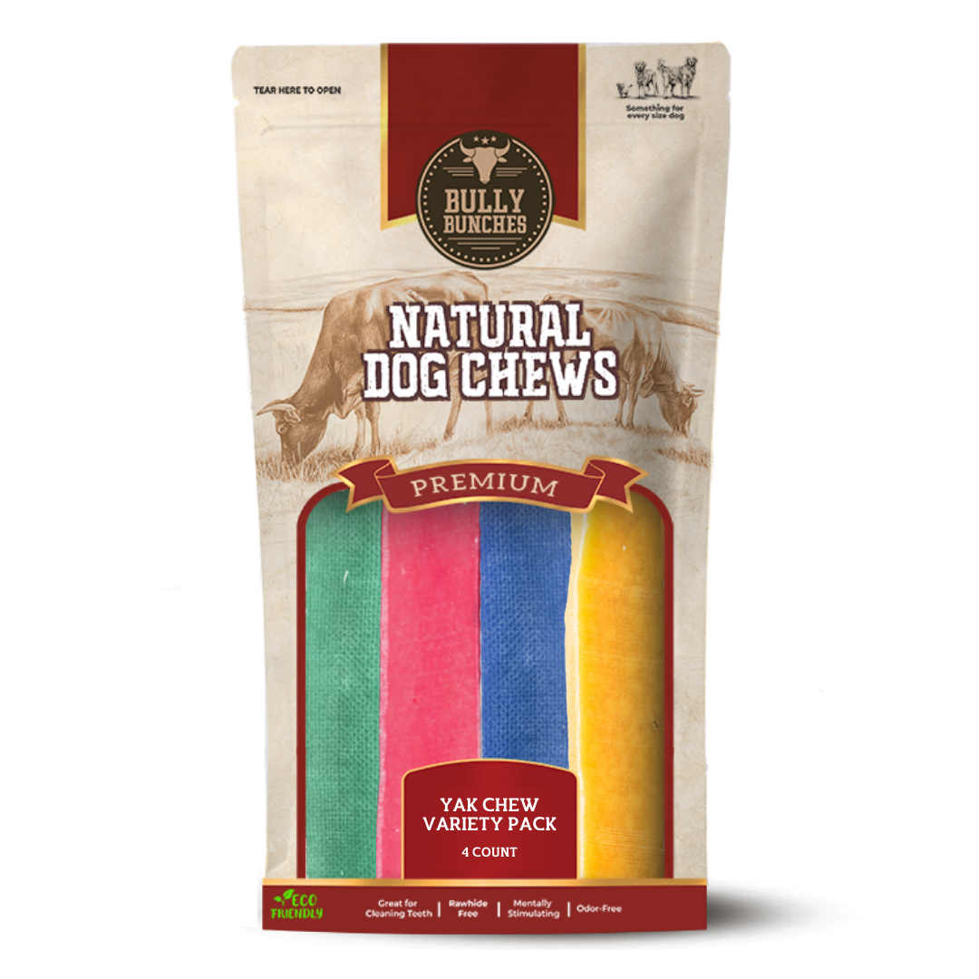 Himalayan Yak Chew Flavor Pack - 4 Pack / Case of 8